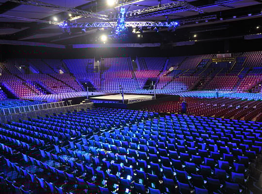 salle vide galaxie