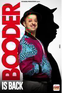 booder affiche humoriste spectacle one man show