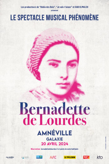 affiche bernadette de lourdes