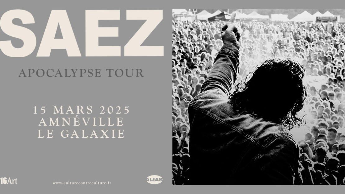 tournée Saez apocalypse tour 2025