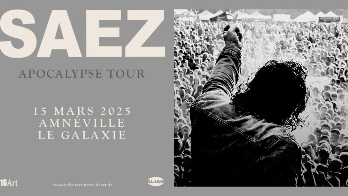 tournée Saez apocalypse tour 2025