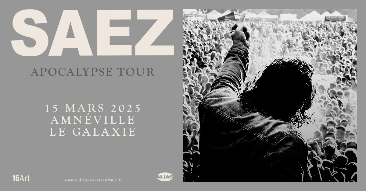 tournée Saez apocalypse tour 2025