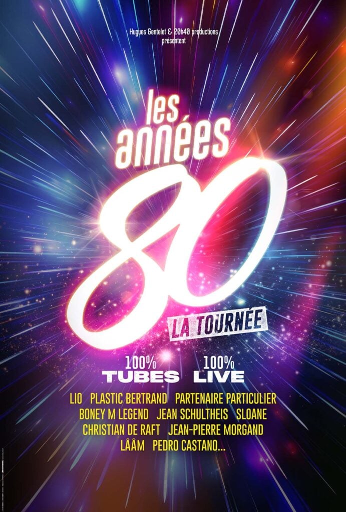 Les Années 80 en concert au Galaxie le Sam 15 jan